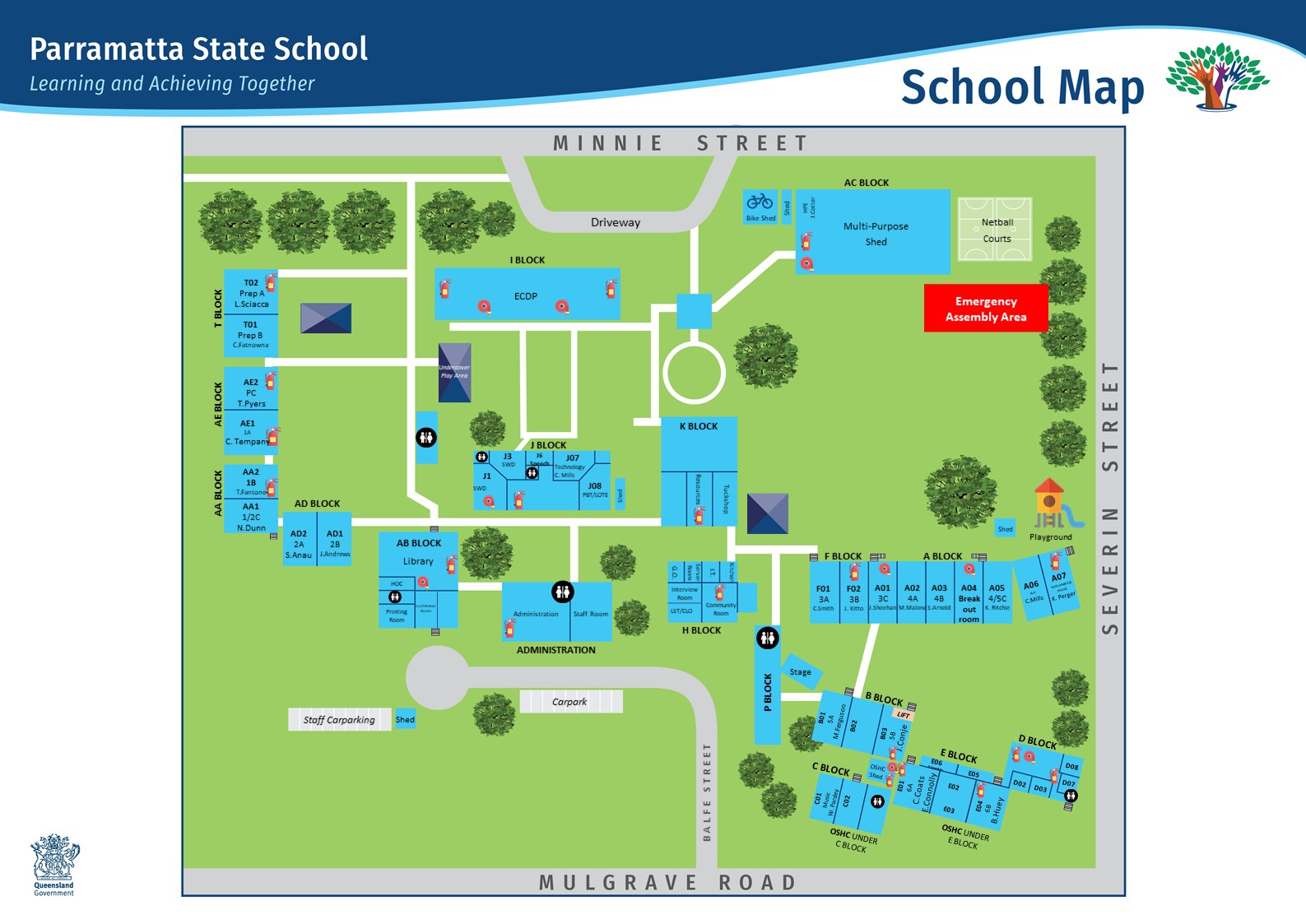 2023 School Map 